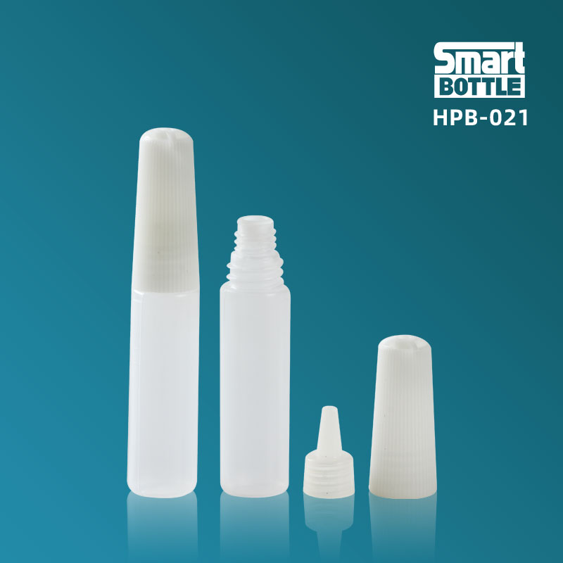 批發(fā)HDPE塑料瓶膠水液體分裝瓶尖嘴空瓶包裝塑料管